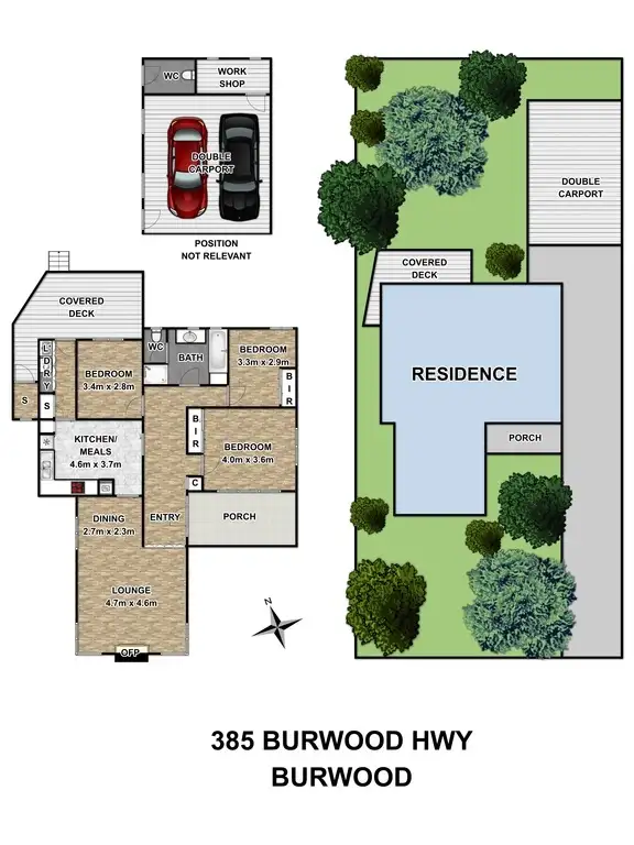 Floorplan of Homely house listing, 385 & 387 Burwood Highway, Burwood VIC 3125