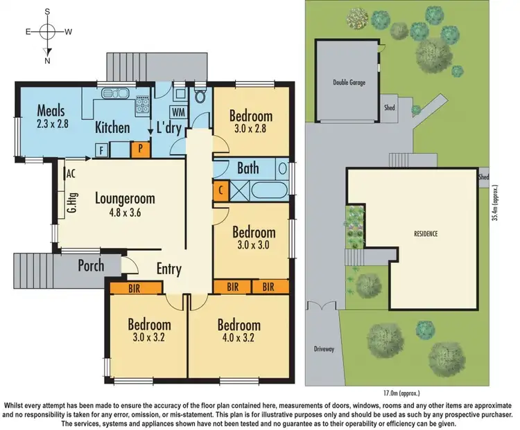Floorplan of Homely house listing, 334 Police Road, Noble Park North VIC 3174