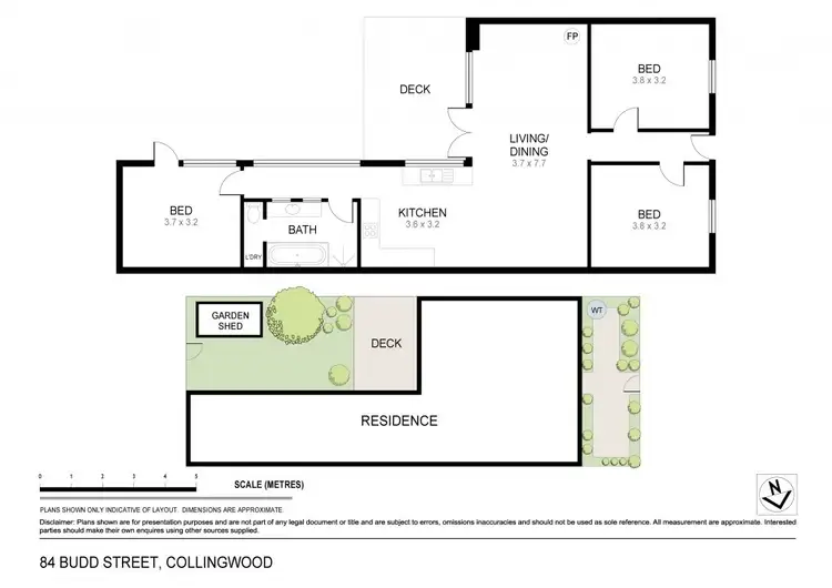 Floorplan of Homely house listing, 84 Budd Street, Collingwood VIC 3066