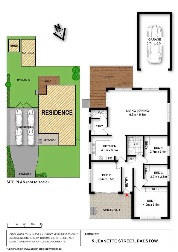 Floorplan of Homely house listing, 5 Jeanette Street, Padstow NSW 2211