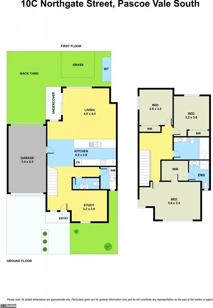 Floorplan of Homely townhouse listing, 10C Northgate Street, Pascoe Vale South VIC 3044