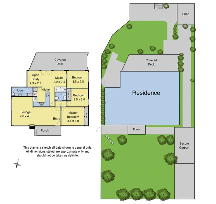 Floorplan of Homely house listing, 1/20 Marland Road, Boronia VIC 3155