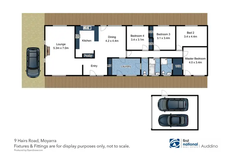 Floorplan of Homely house listing, .9 Hairs Road, Moyarra VIC 3951