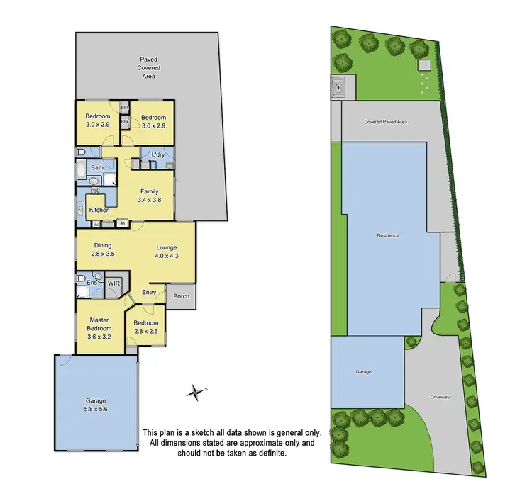 Floorplan of Homely house listing, 16 Daniel Court, Warranwood VIC 3134