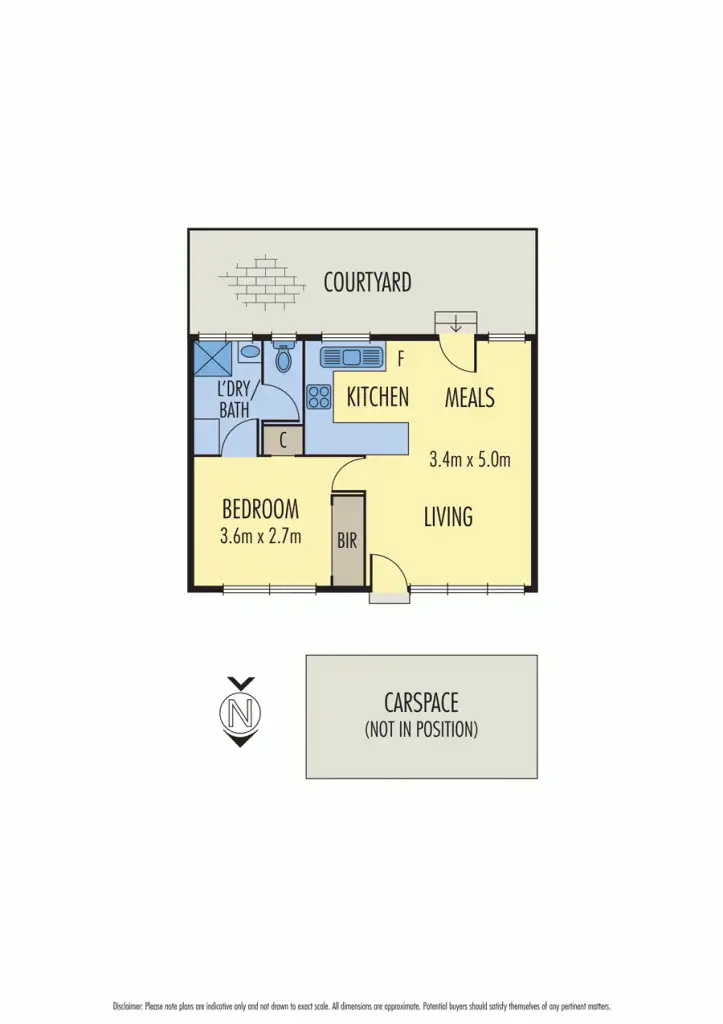 Floorplan of Homely unit listing, 4/370 Nepean Hghway, Frankston VIC 3199