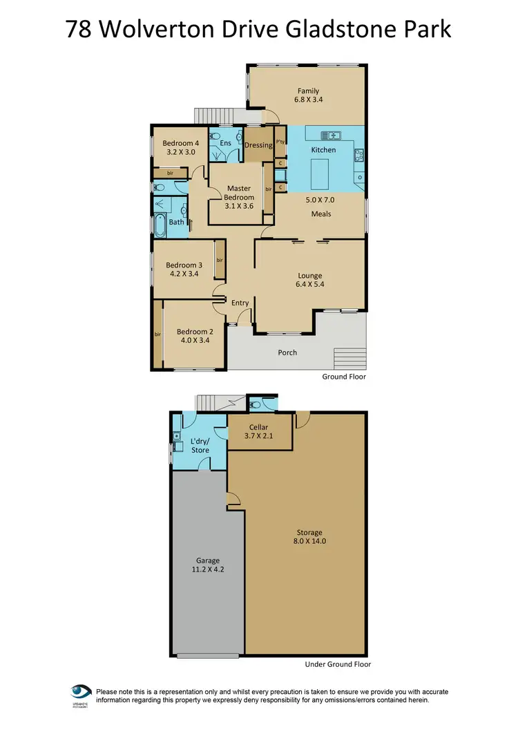Floorplan of Homely house listing, 78 Wolverton Drive, Gladstone Park VIC 3043