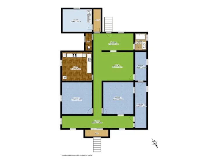 Floorplan of Homely house listing, 233 Dobie Street, Grafton NSW 2460