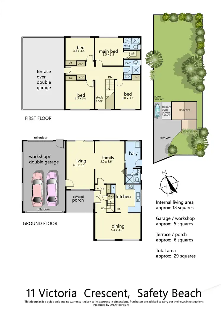 Floorplan of Homely house listing, 11 Victoria Crescent, Safety Beach VIC 3936