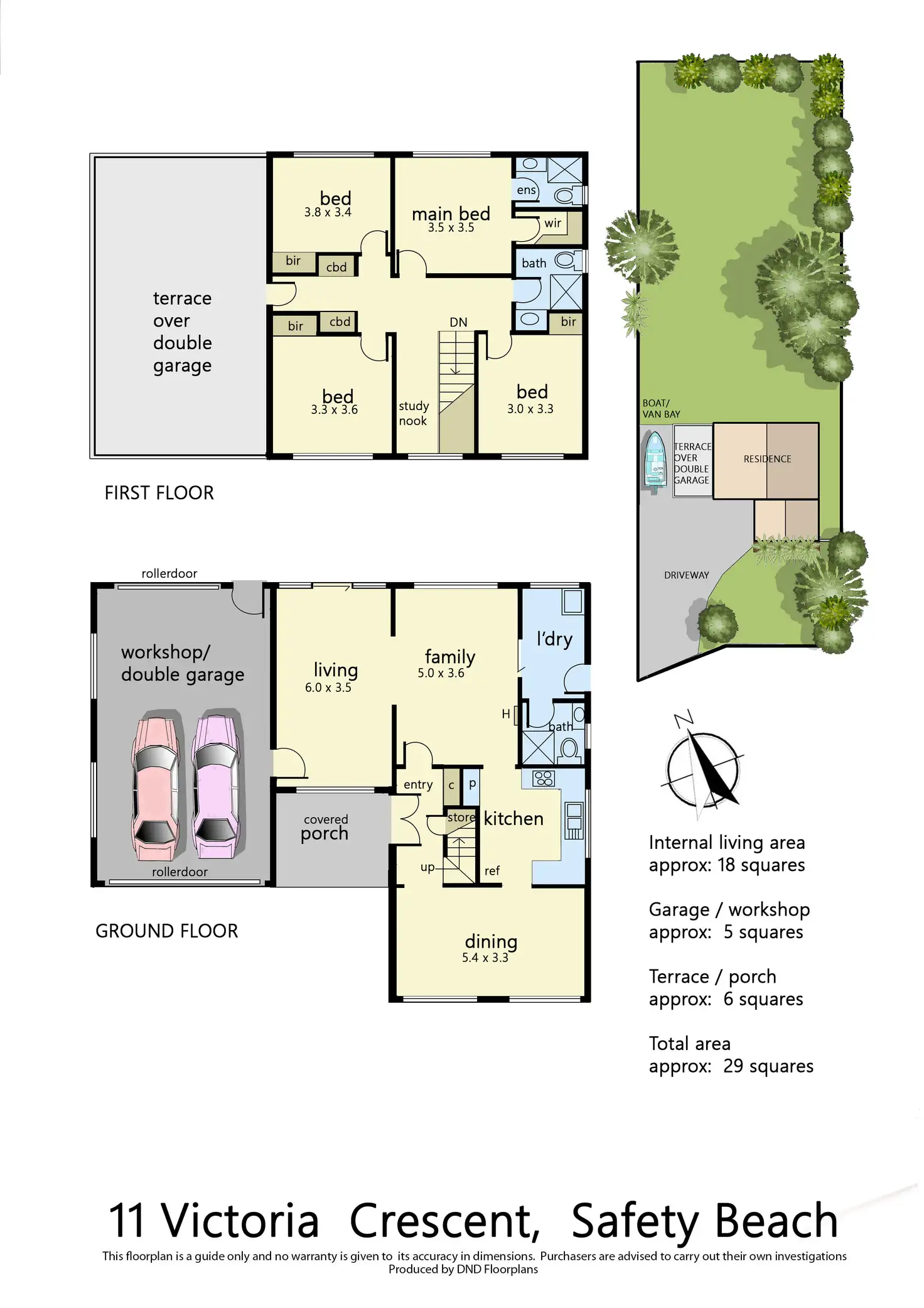Floorplan of Homely house listing, 11 Victoria Crescent, Safety Beach VIC 3936