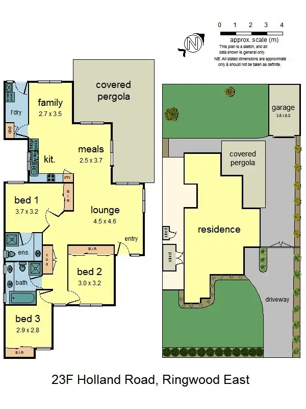 Floorplan of Homely house listing, 23F Holland Road, Ringwood East VIC 3135