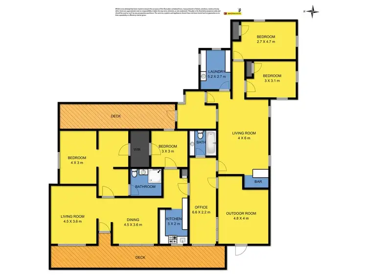Floorplan of Homely rural property listing, 2570 Colac Forrest Road, Forrest VIC 3236