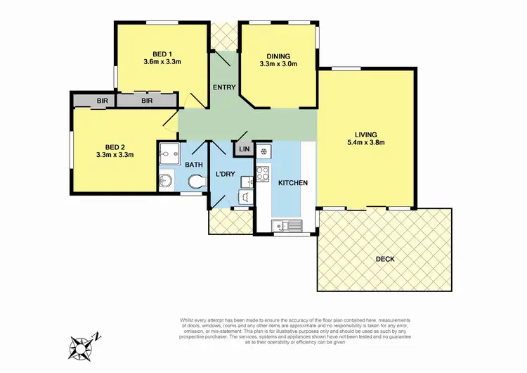 Floorplan of Homely house listing, 2/2 Curtis Court, Jan Juc VIC 3228