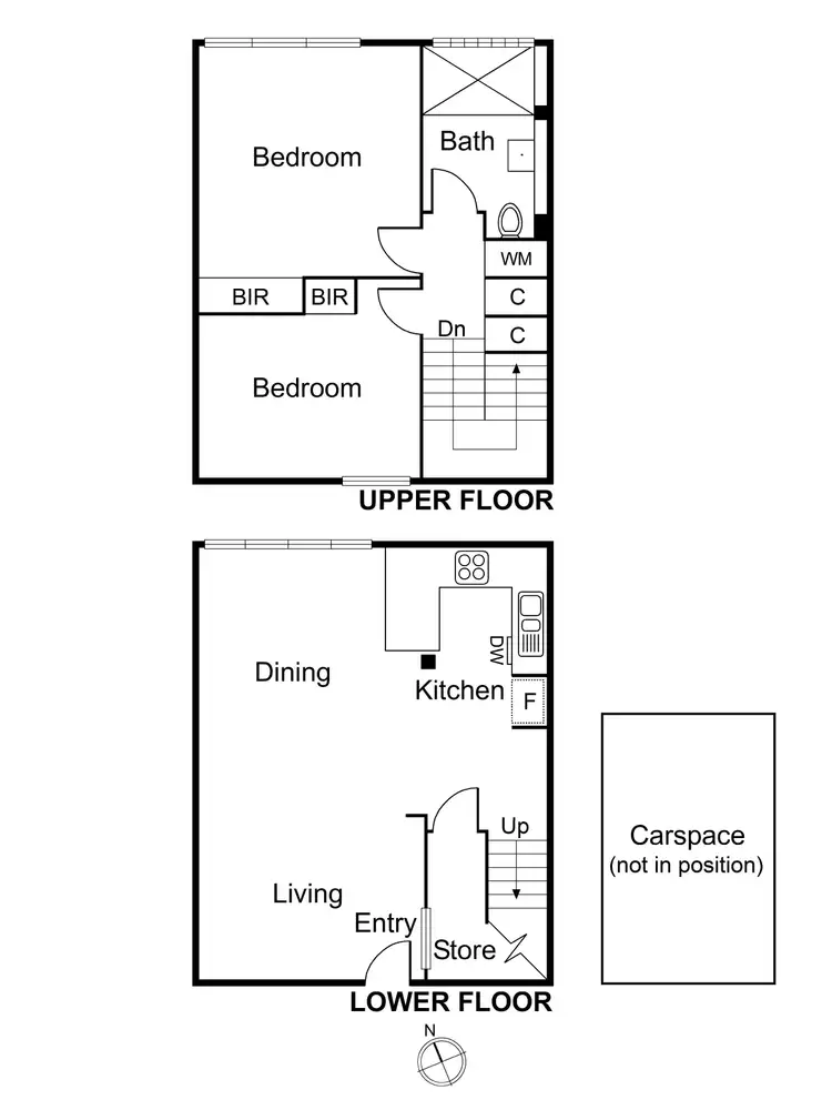 Floorplan of Homely apartment listing, 9/46 Darling Street, South Yarra VIC 3141