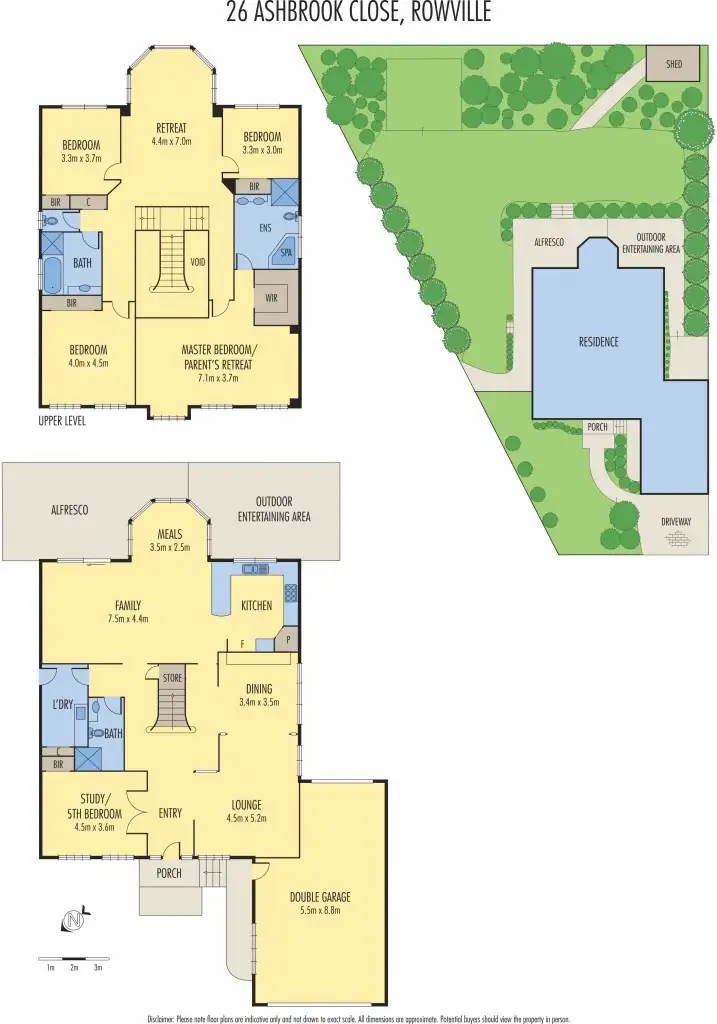Floorplan of Homely house listing, 26 Ashbrook Close, Rowville VIC 3178