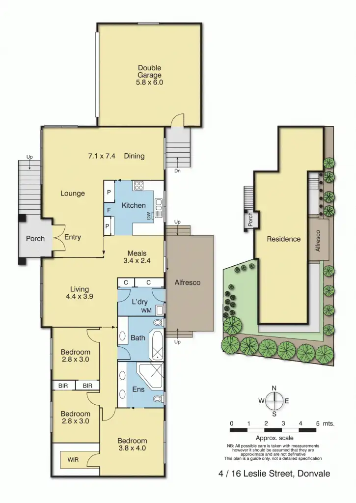Floorplan of Homely unit listing, 4/16 Leslie Street, Donvale VIC 3111