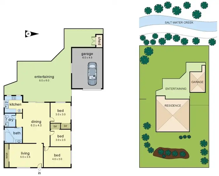 Floorplan of Homely house listing, 19 Dermal Street, Lake Tabourie NSW 2539