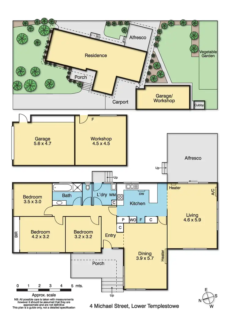 Floorplan of Homely house listing, 4 Michael Street, Templestowe Lower VIC 3107