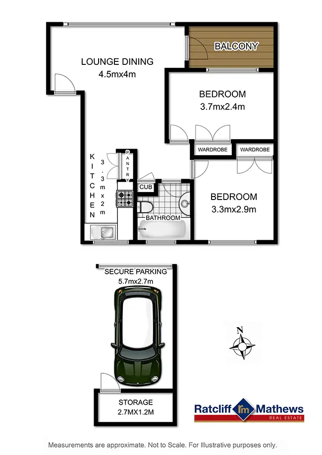 Floorplan of Homely unit listing, 3/19 Wheeler Parade, Dee Why NSW 2099