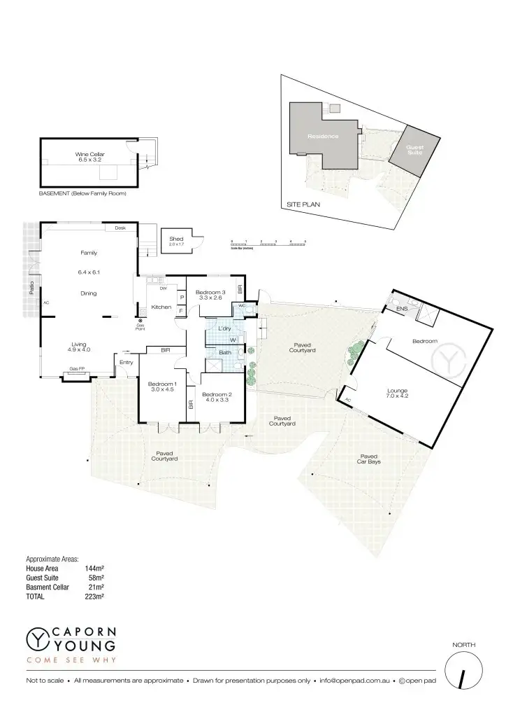 Floorplan of Homely house listing, 3 Rowan Place, Woodlands WA 6018