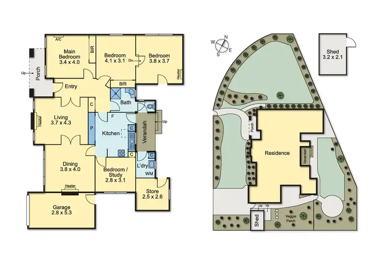 Floorplan of Homely house listing, 21 Cairnes Crescent, Malvern East VIC 3145