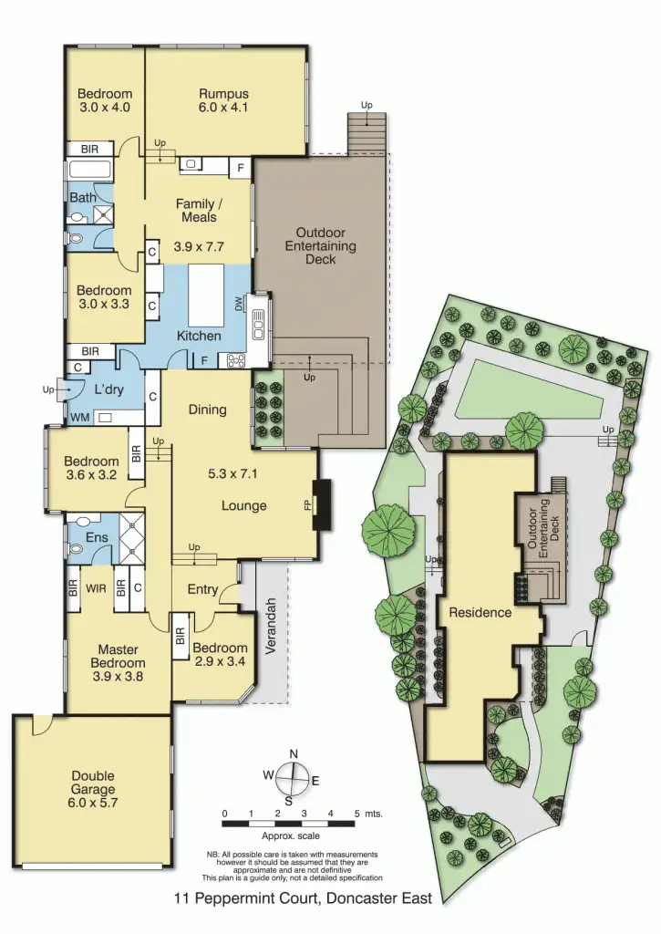 Floorplan of Homely house listing, 11 Peppermint Court, Doncaster East VIC 3109