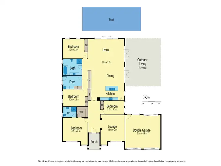 Floorplan of Homely house listing, 79 Wellesley Drive, Taylors Lakes VIC 3038
