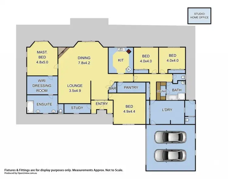 Floorplan of Homely house listing, 3859 Whittlesea-Yea Road, Flowerdale VIC 3717