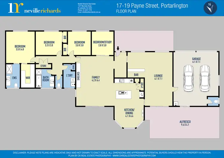 Floorplan of Homely house listing, 17-19 Payne Street, Portarlington VIC 3223