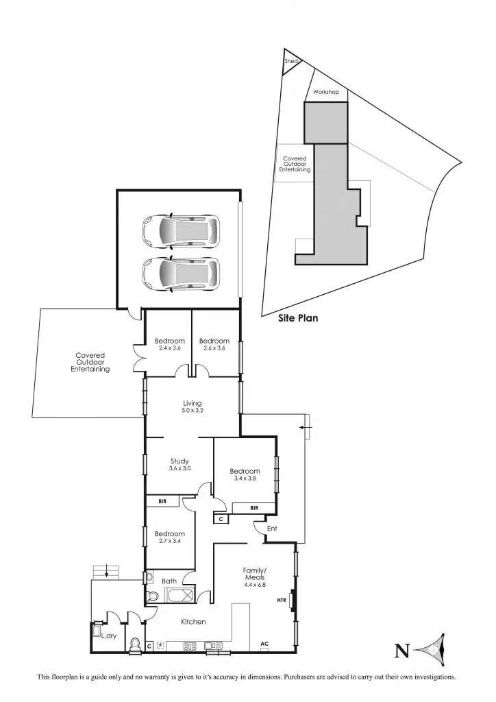 Floorplan of Homely house listing, 5 Darvall Court, Cheltenham VIC 3192