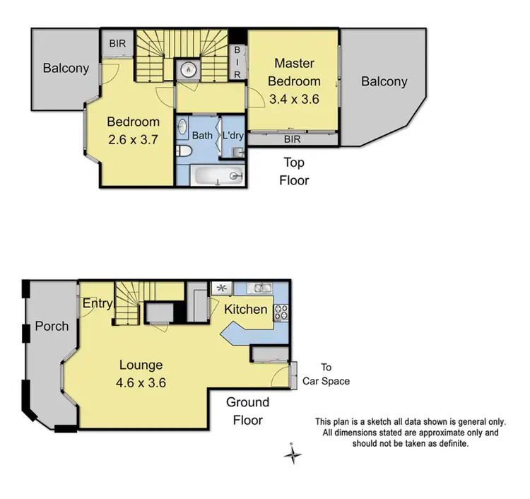 Floorplan of Homely apartment listing, 84/13-15 Hewish Road, Croydon VIC 3136
