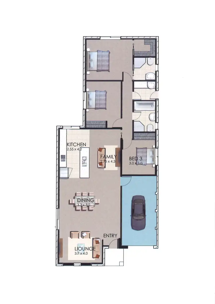 Floorplan of Homely house listing, 54 Gourock Avenue, Goulburn NSW 2580
