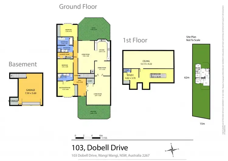 Floorplan of Homely house listing, 103 Dobell Drive, Wangi Wangi NSW 2267