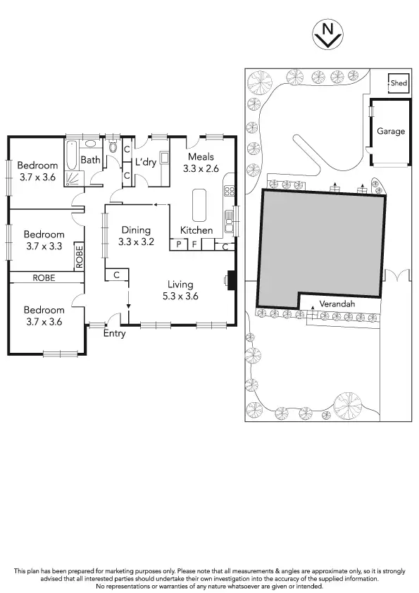 Floorplan of Homely house listing, 50 Pickford Street, Burwood East VIC 3151