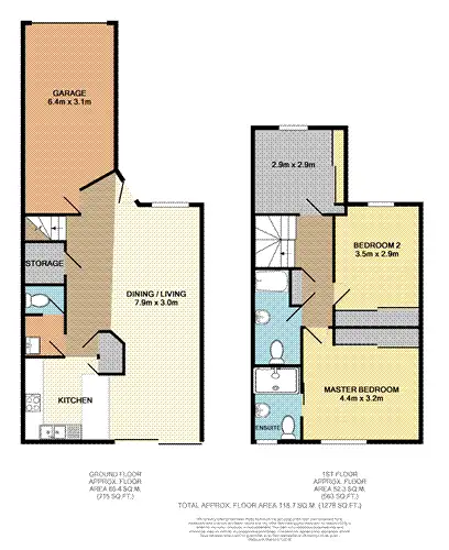 Floorplan of Homely townhouse listing, 11, LOT 11, 21 Cunard Street, Holland Park QLD 4121