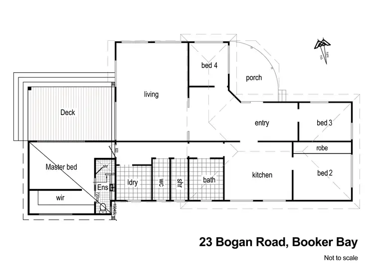 Floorplan of Homely house listing, 23 Bogan Road, Booker Bay NSW 2257
