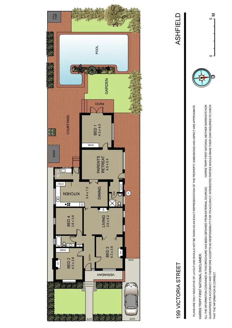 Floorplan of Homely house listing, 199 Victoria Street, Ashfield NSW 2131