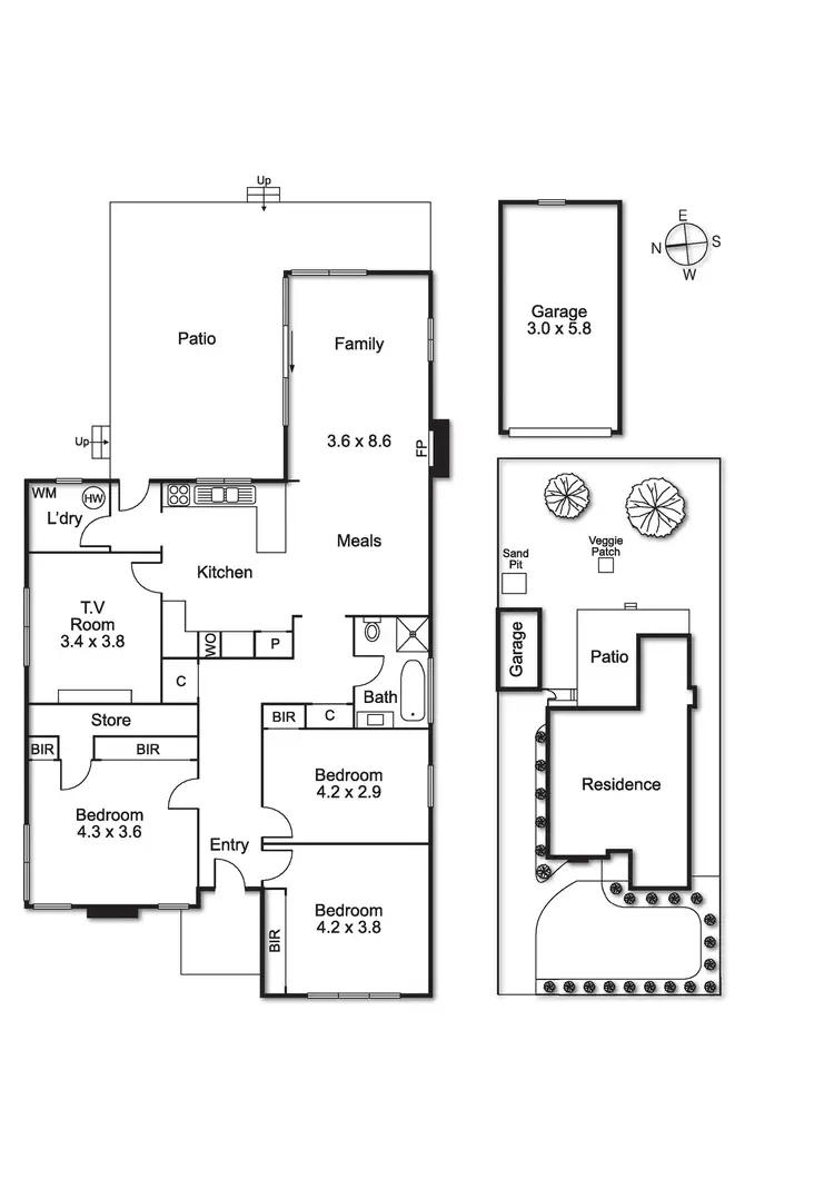 Floorplan of Homely house listing, 4 Daley Street, Bentleigh VIC 3204