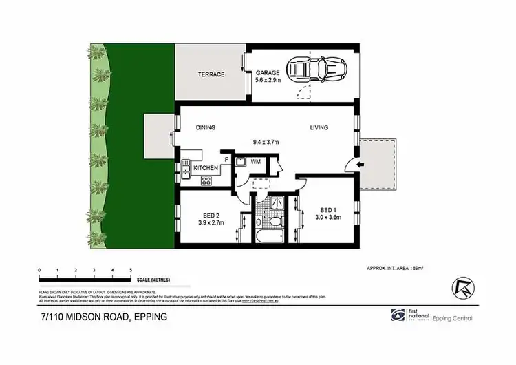 Floorplan of Homely villa listing, 7/110 Midson Road, Epping NSW 2121