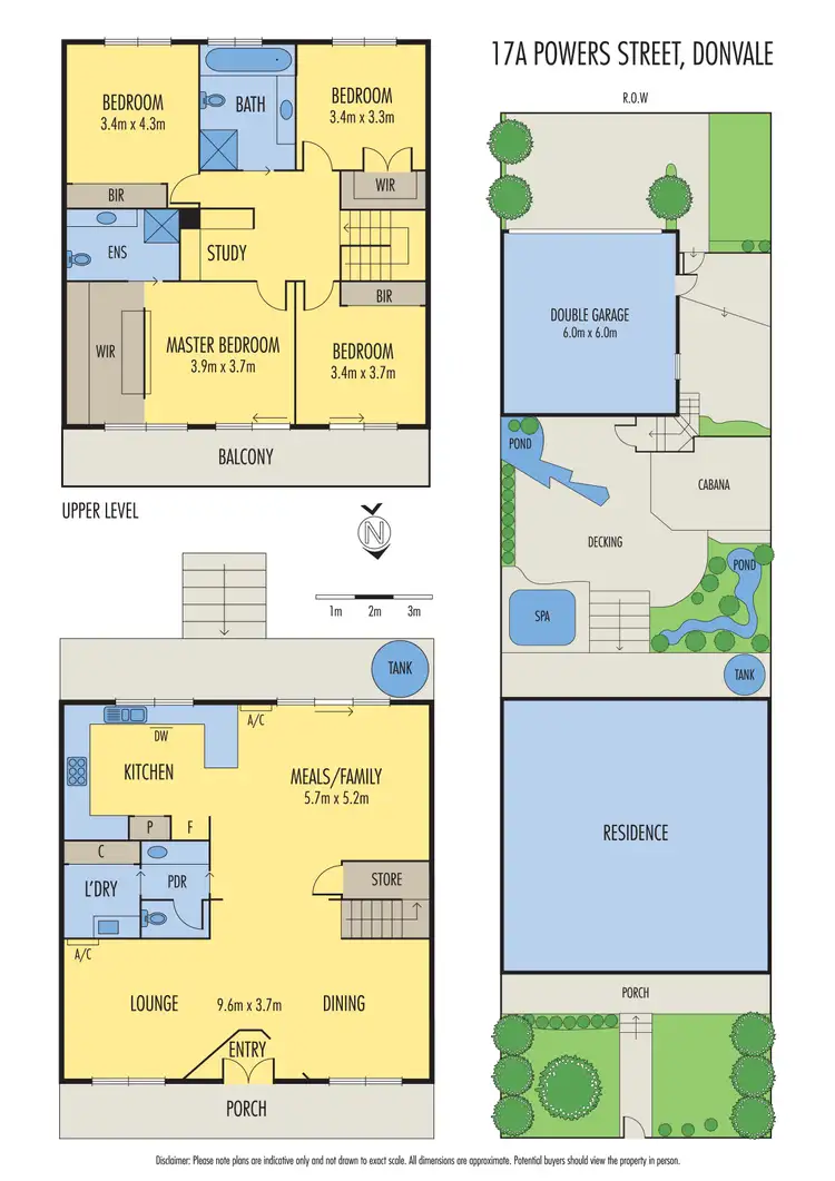 Floorplan of Homely house listing, 17A Powers Street, Donvale VIC 3111