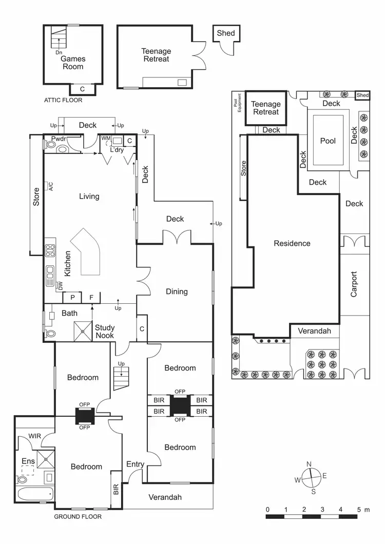 Floorplan of Homely house listing, 23 Edgewood Street, Carnegie VIC 3163