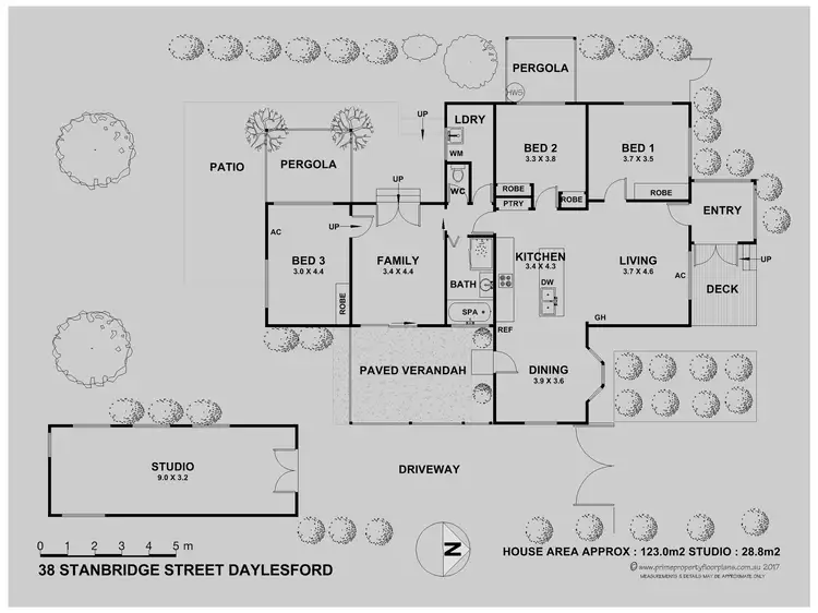 Floorplan of Homely house listing, 38 Stanbridge Street, Daylesford VIC 3460