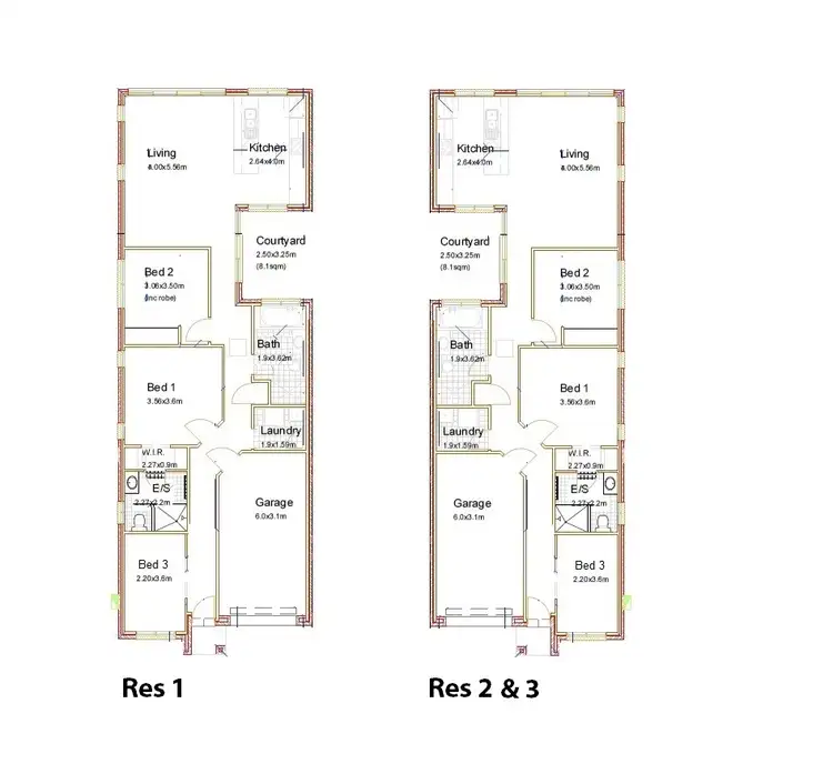 Floorplan of Homely house listing, 7A, B & C Pellew Street, Windsor Gardens SA 5087