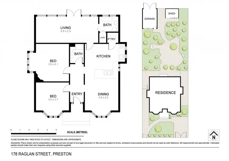 Floorplan of Homely house listing, 178 Raglan Street, Preston VIC 3072