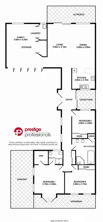 Floorplan of Homely house listing, 5 Havilah Court, Wattle Grove NSW 2173
