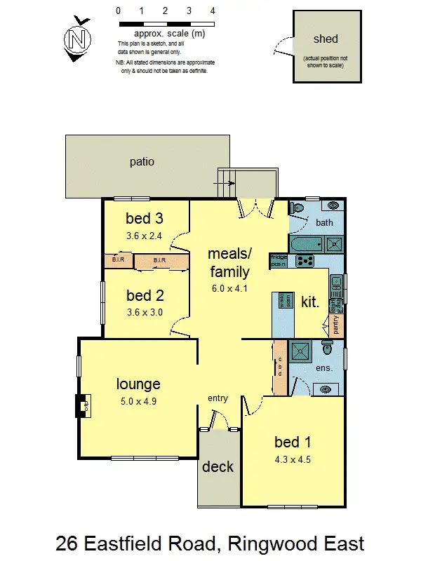 Floorplan of Homely house listing, 26 Eastfield Road, Ringwood East VIC 3135