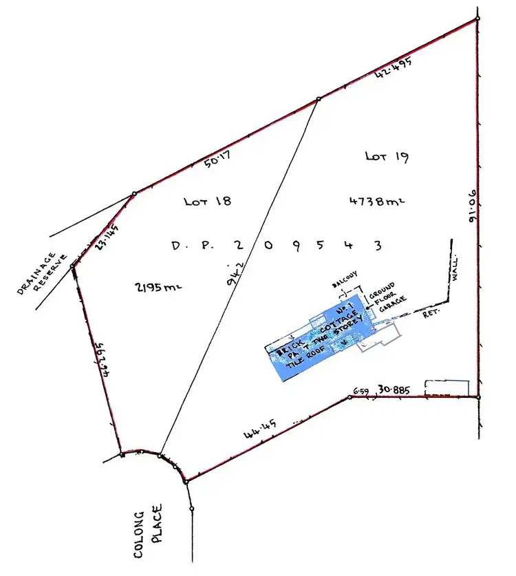 Floorplan of Homely house listing, 1 Colong Place, Kooringal NSW 2650