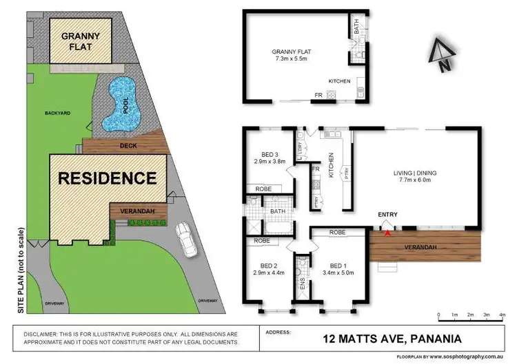 Floorplan of Homely house listing, 12 Matts Avenue, Panania NSW 2213