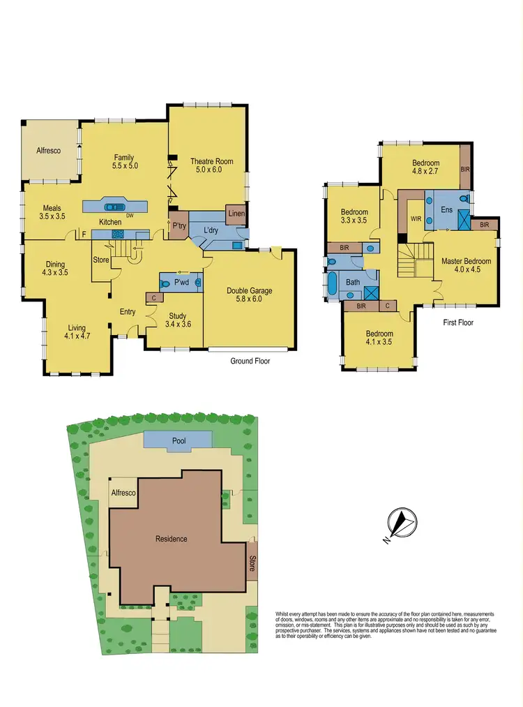 Floorplan of Homely house listing, 86 Springthorpe Boulevard, Macleod VIC 3085