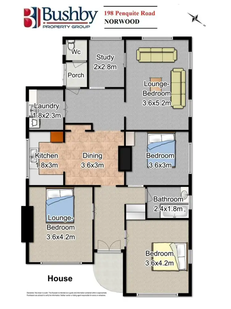 Floorplan of Homely house listing, 198 Penquite Road, Norwood TAS 7250