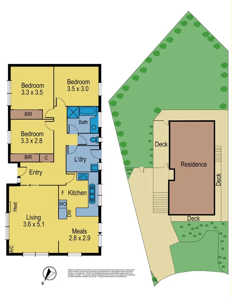 Floorplan of Homely house listing, 8 Jennifer Court, Whittlesea VIC 3757